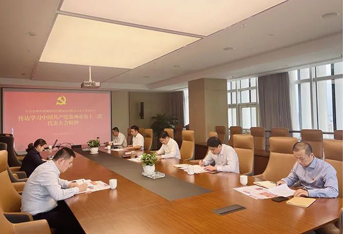 科教城集团党总支传达学习贯彻市第十三次党代会精神
